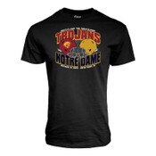 USC Trojans vs Notre Dame Unisex Dueling Helmet T-Shirt